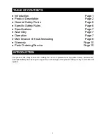 Preview for 2 page of Ryobi RGS1500R Owner'S Operating Manual