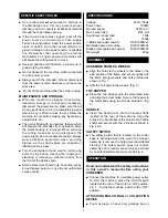 Предварительный просмотр 8 страницы Ryobi RGS1500R Owner'S Operating Manual