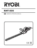 Ryobi RHT-500 Owner'S Operating Manual preview