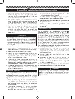 Preview for 109 page of Ryobi RHT25X60RO User Manual