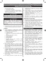 Preview for 220 page of Ryobi RHT25X60RO User Manual