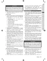 Preview for 59 page of Ryobi RHT2660R Original Instructions Manual