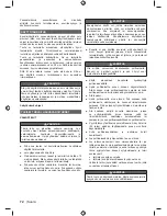 Preview for 74 page of Ryobi RHT2660R Original Instructions Manual