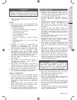 Preview for 75 page of Ryobi RHT2660R Original Instructions Manual