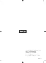 Preview for 15 page of Ryobi RHT3600 Original Instructions Manual