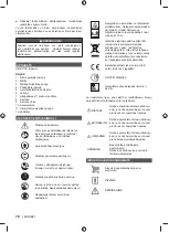 Preview for 80 page of Ryobi RHT36B55 Original Instructions Manual