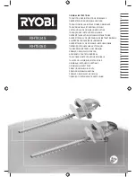 Ryobi RHT4245 Original Instructions preview