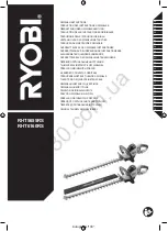 Preview for 2 page of Ryobi RHT5655RS Original Instructions Manual