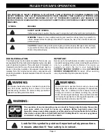 Preview for 2 page of Ryobi RJ150V-01 Operator'S Manual