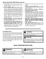 Предварительный просмотр 4 страницы Ryobi RJ150V-01 Operator'S Manual