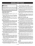 Preview for 3 page of Ryobi RJ165V Operator'S Manual