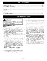 Preview for 2 page of Ryobi RJC180 Operator'S Manual