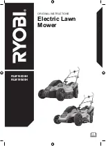 Ryobi RLM16E36H Original Instructions Manual preview