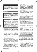 Preview for 136 page of Ryobi RLM36B41H Original Instructions Manual