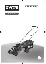 Ryobi RLM4614SE Original Instructions Manual preview