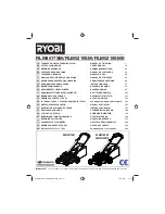 Preview for 1 page of Ryobi RLM4617SM User Manual