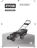 Preview for 1 page of Ryobi RLM5319SMEB Original Instructions Manual