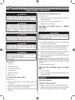 Preview for 22 page of Ryobi RLT254CDSO User Manual