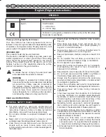 Preview for 14 page of Ryobi RLT26CDS User Manual