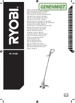 Ryobi RLT3525 Original Instructions Manual preview