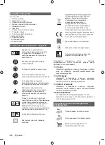 Preview for 50 page of Ryobi RLT3525 Original Instructions Manual