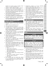 Preview for 101 page of Ryobi RLT3525 Original Instructions Manual