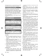 Preview for 76 page of Ryobi RLT4125 Original Instructions Manual