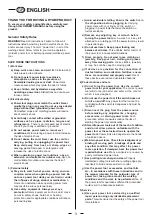 Preview for 4 page of Ryobi RM-1600 Owner'S Operating Manual