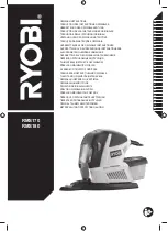 Предварительный просмотр 1 страницы Ryobi RMS170 Original Instructions Manual