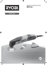 Preview for 1 page of Ryobi RMT2004 Original Instructions Manual