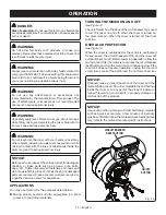 Preview for 14 page of Ryobi RMX001 Operator'S Manual