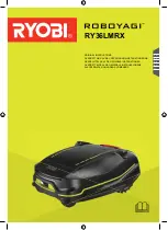 Preview for 1 page of Ryobi ROBOYAGI RY36LMRX Original Instructions Manual