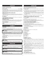 Preview for 2 page of Ryobi RP4010 Operator'S Manual