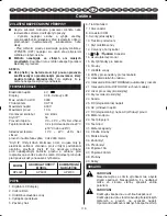 Preview for 122 page of Ryobi RP4020 User Manual