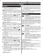 Preview for 144 page of Ryobi RP4020 User Manual