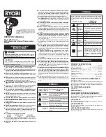 Preview for 1 page of Ryobi RP4030 Operator'S Manual