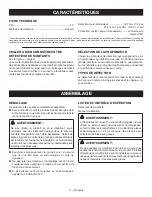 Предварительный просмотр 12 страницы Ryobi RP4050 Operator'S Manual
