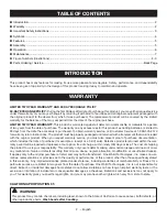 Предварительный просмотр 2 страницы Ryobi RP4205 Operator'S Manual