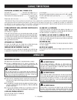 Предварительный просмотр 17 страницы Ryobi RP4205 Operator'S Manual