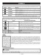 Preview for 3 page of Ryobi RP4206 Operator'S Manual