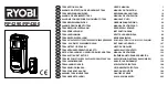 Preview for 1 page of Ryobi RP4300 TEK4 User Manual