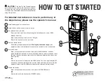 Preview for 1 page of Ryobi RP4300 How To Get Started