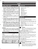 Preview for 5 page of Ryobi RP4530 User Manual