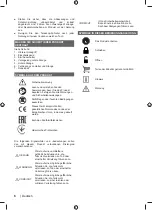 Preview for 8 page of Ryobi RPA1822 Original Instructions Manual