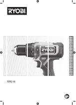 Preview for 1 page of Ryobi RPD18 Original Instructions Manual