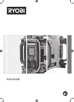 Preview for 1 page of Ryobi RPH361800 Manual