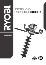 Preview for 1 page of Ryobi RPHD43O Operator'S Manual
