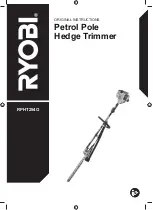 Preview for 1 page of Ryobi RPHT254O Original Instructions Manual