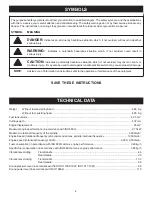 Preview for 5 page of Ryobi RPT2543C, RY7011 Operator'S Manual