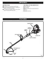 Предварительный просмотр 6 страницы Ryobi RPT2543C, RY7011 Operator'S Manual